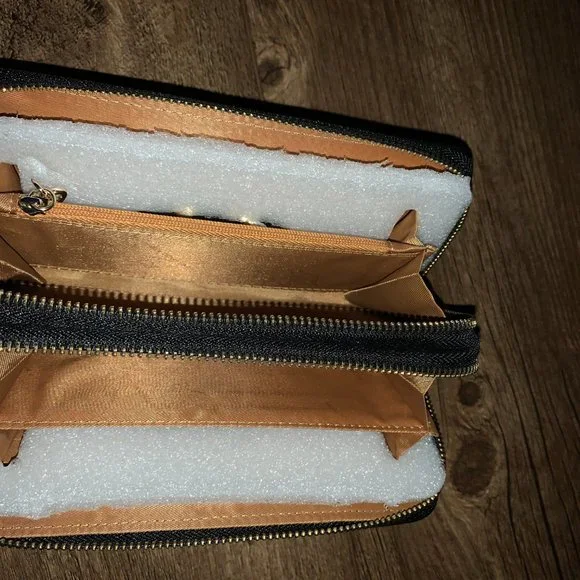 Kangaroo Kingdom Brand Women Wallet Genuine Leather Long Purse Women Clutch Bag - Picture 4 of 4